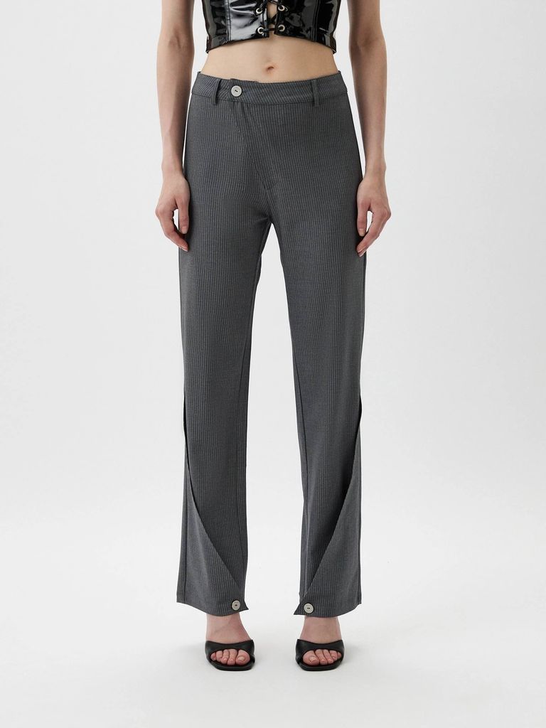 Pinstripe Chic Trousers