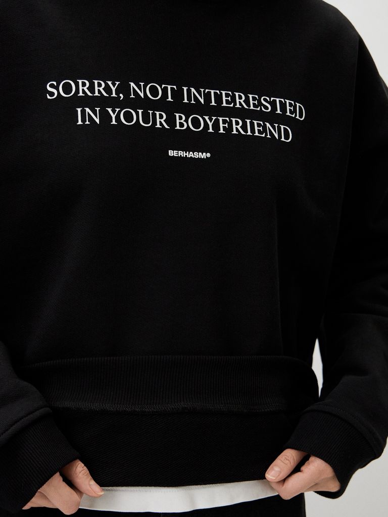 Sorry, Not Interested Hoodie
