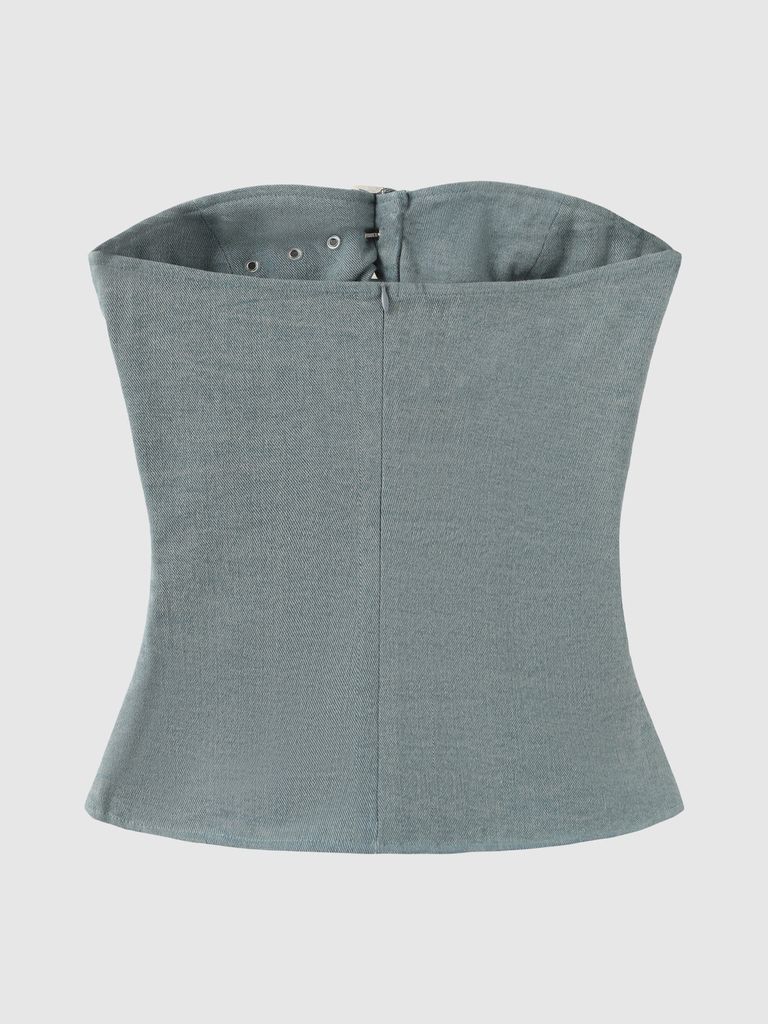 Chambers of My Blue Blue Heart Top