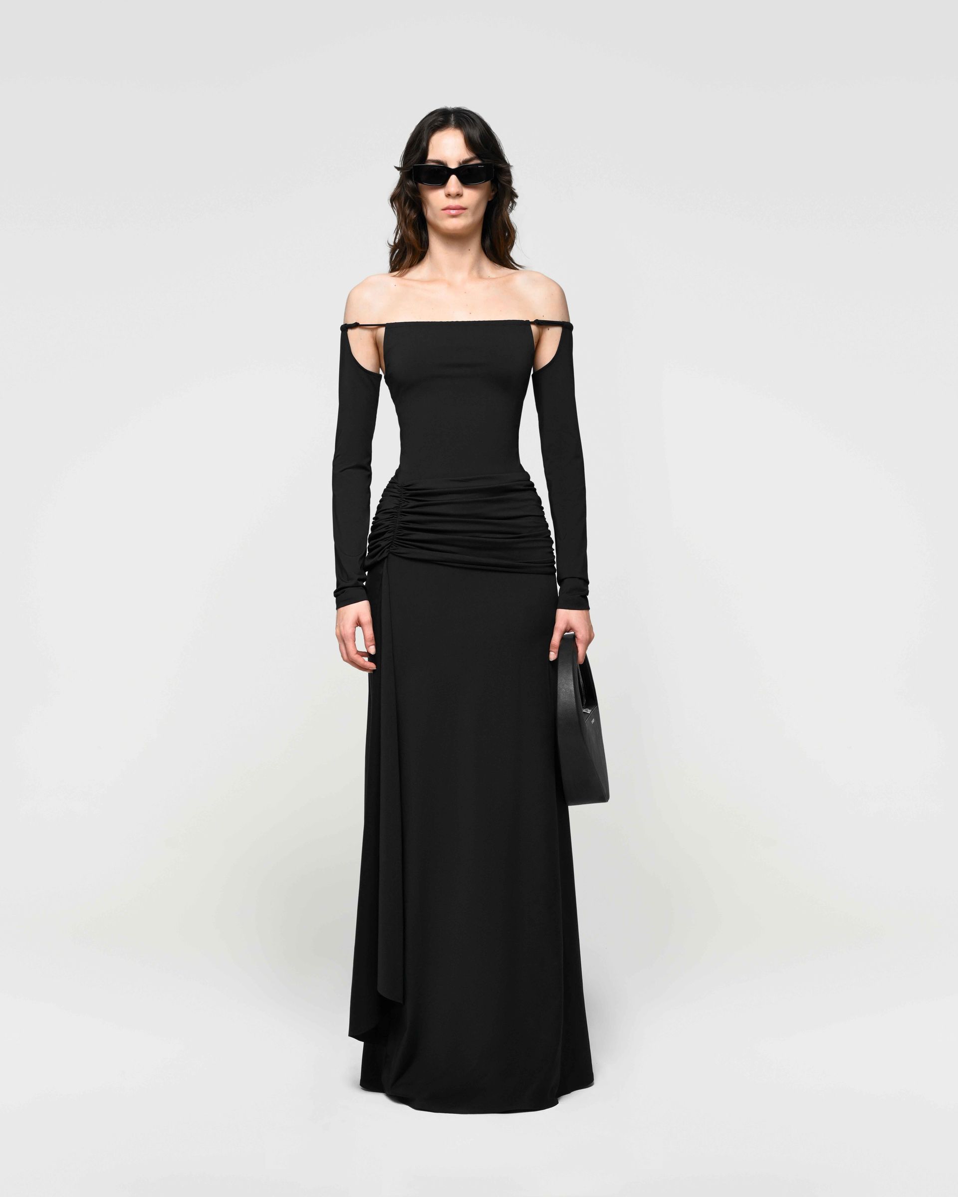 Платье Maxi Dress with Detached Sleeves