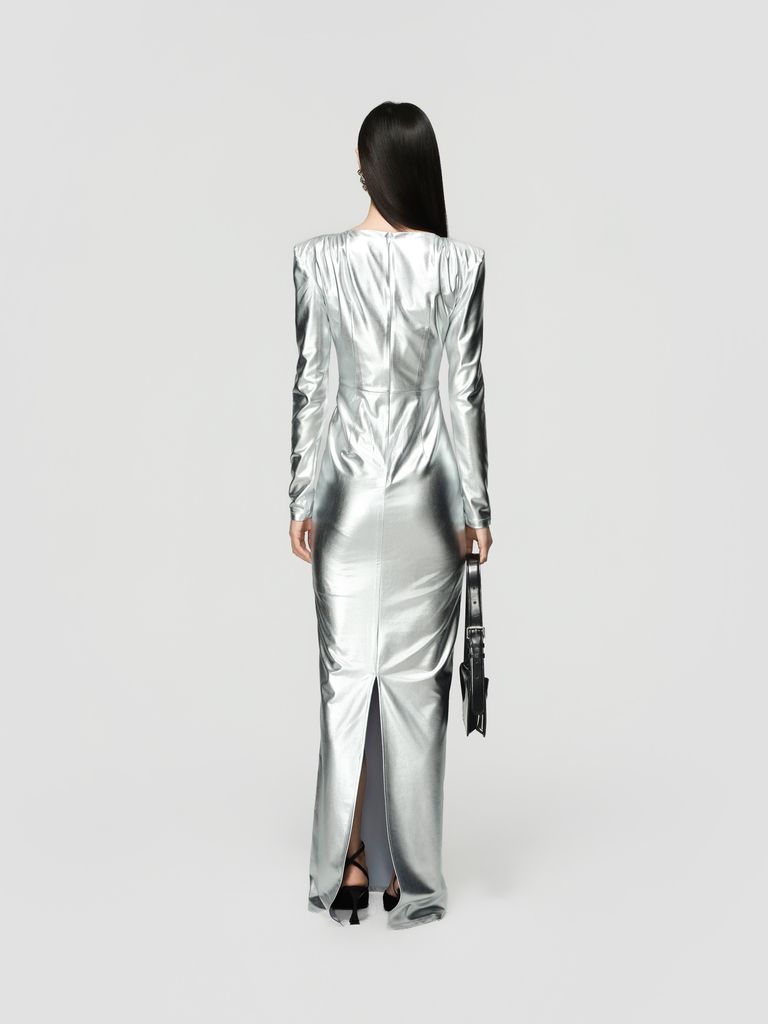 Silver Sparkling Dress