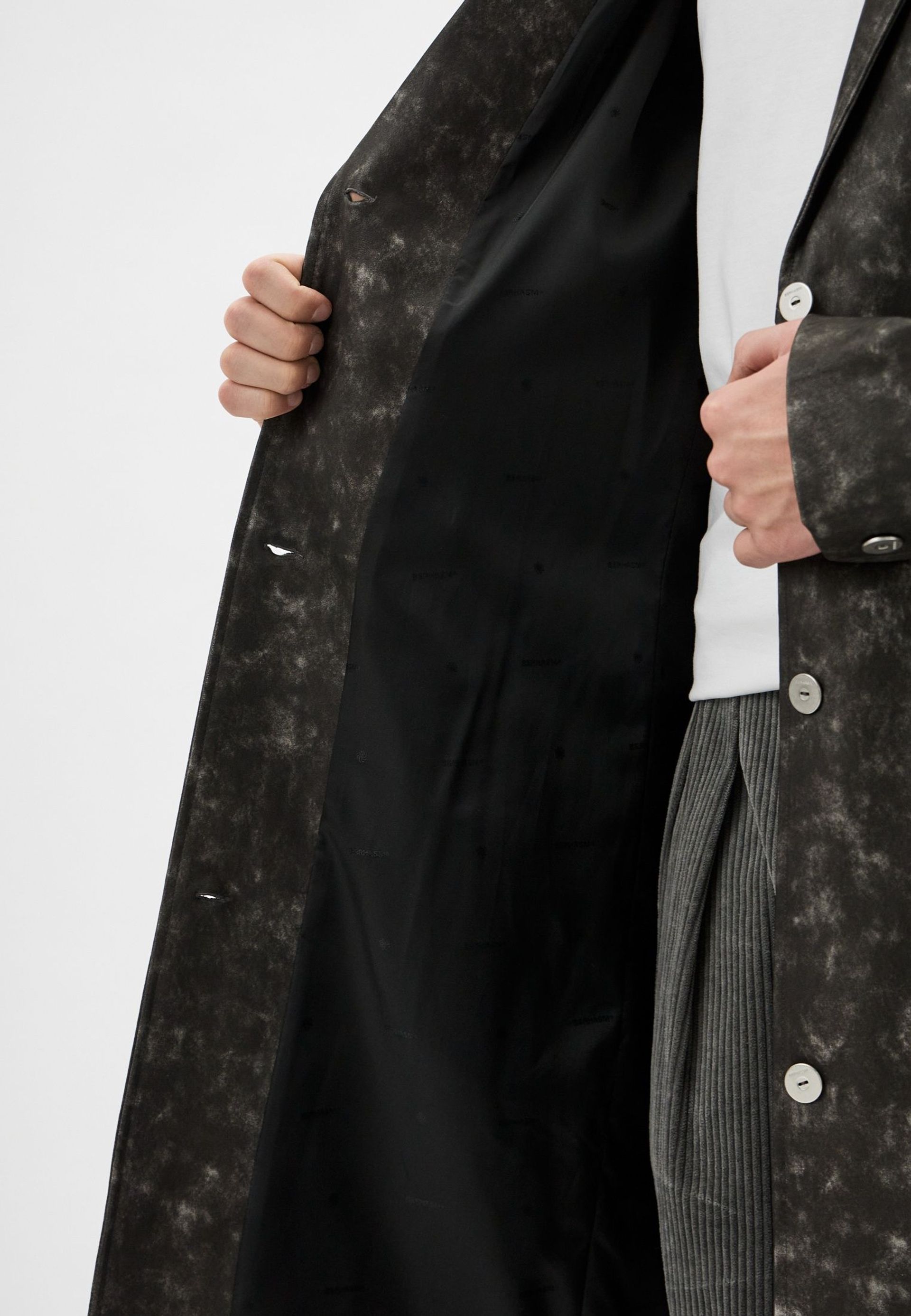 Тренч Vintage Leather Coat